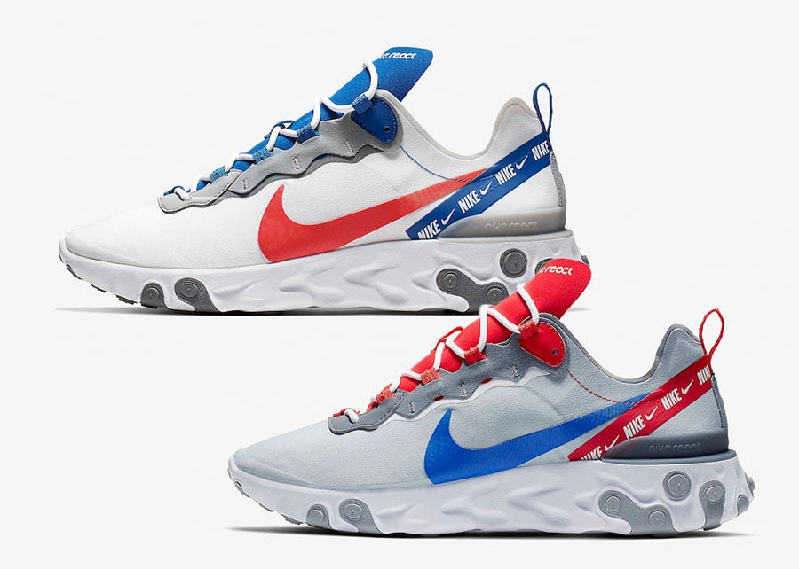 Nike React Element 55 CD7340-001 CD7340-100 Release Date | SneakerFiles