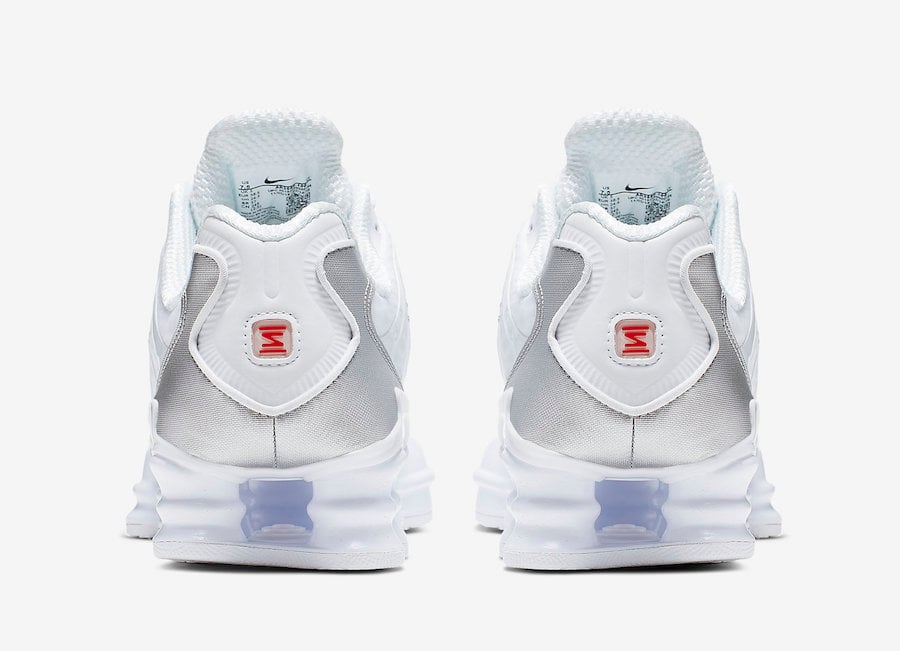 Nike Shox TL White Silver Nike Shox TL White Silver AR3566-100 Release Date Release Date