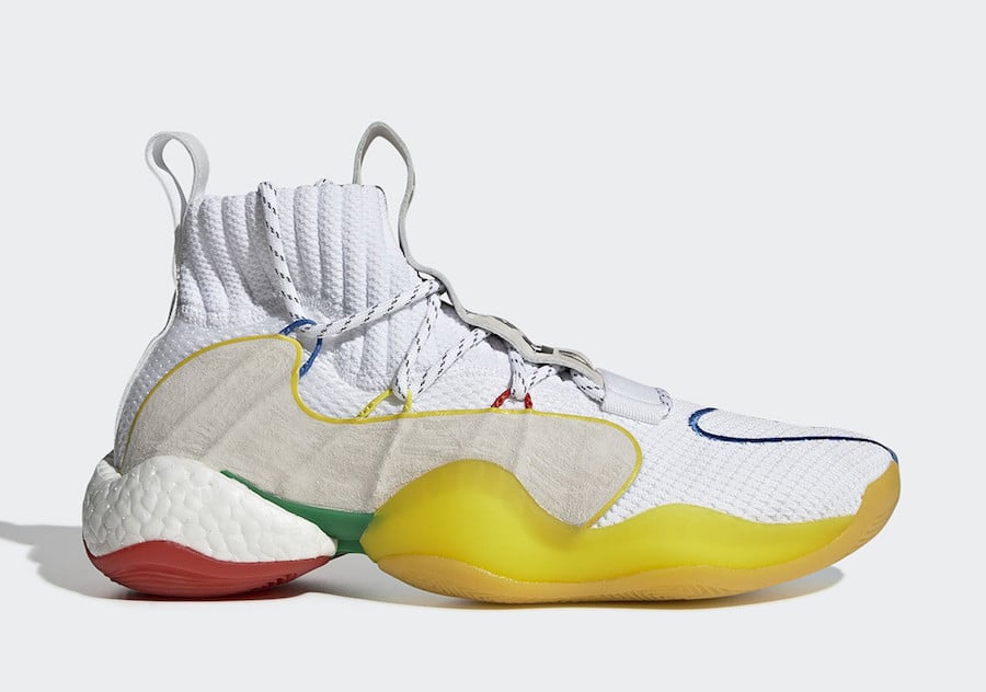Pharrell x adidas Crazy BYW LVL X in White Release Date