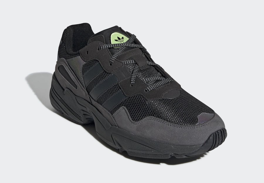 adidas Yung 96 Black Carbon High-Res Yellow EF5830 Release Info