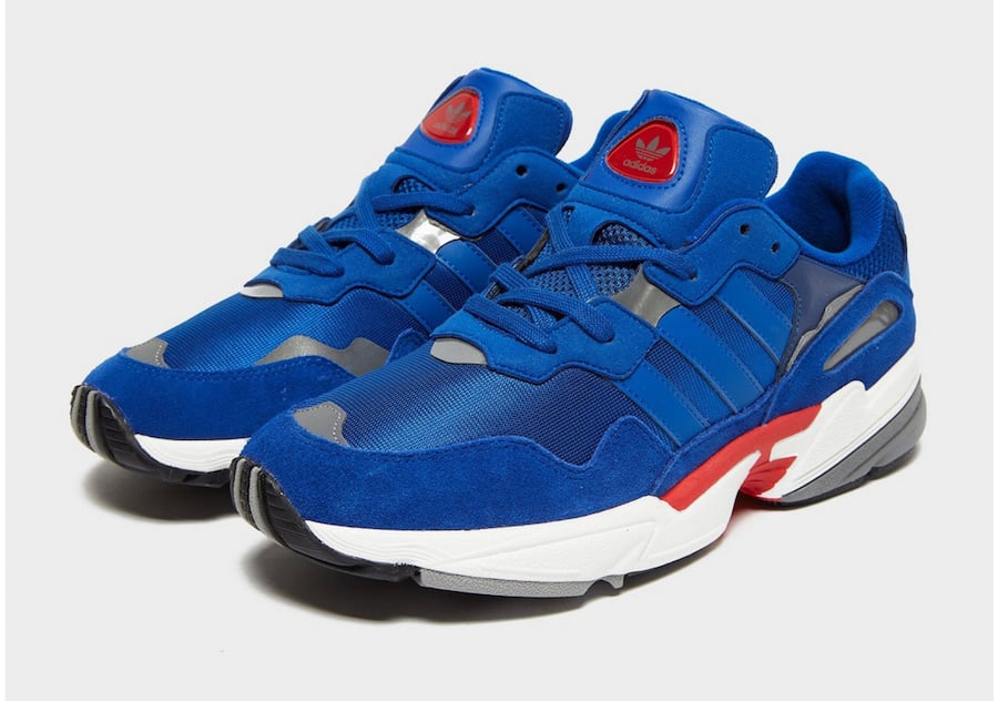 adidas Yung-96 in Blue and Red