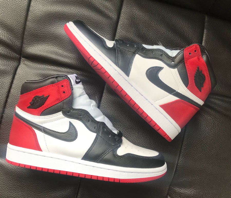 jordan 1 satin black toe retail price