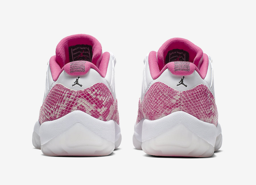 Air Jordan 11 Low Womens Pink Snakeskin AH7860-106 Release Info Price