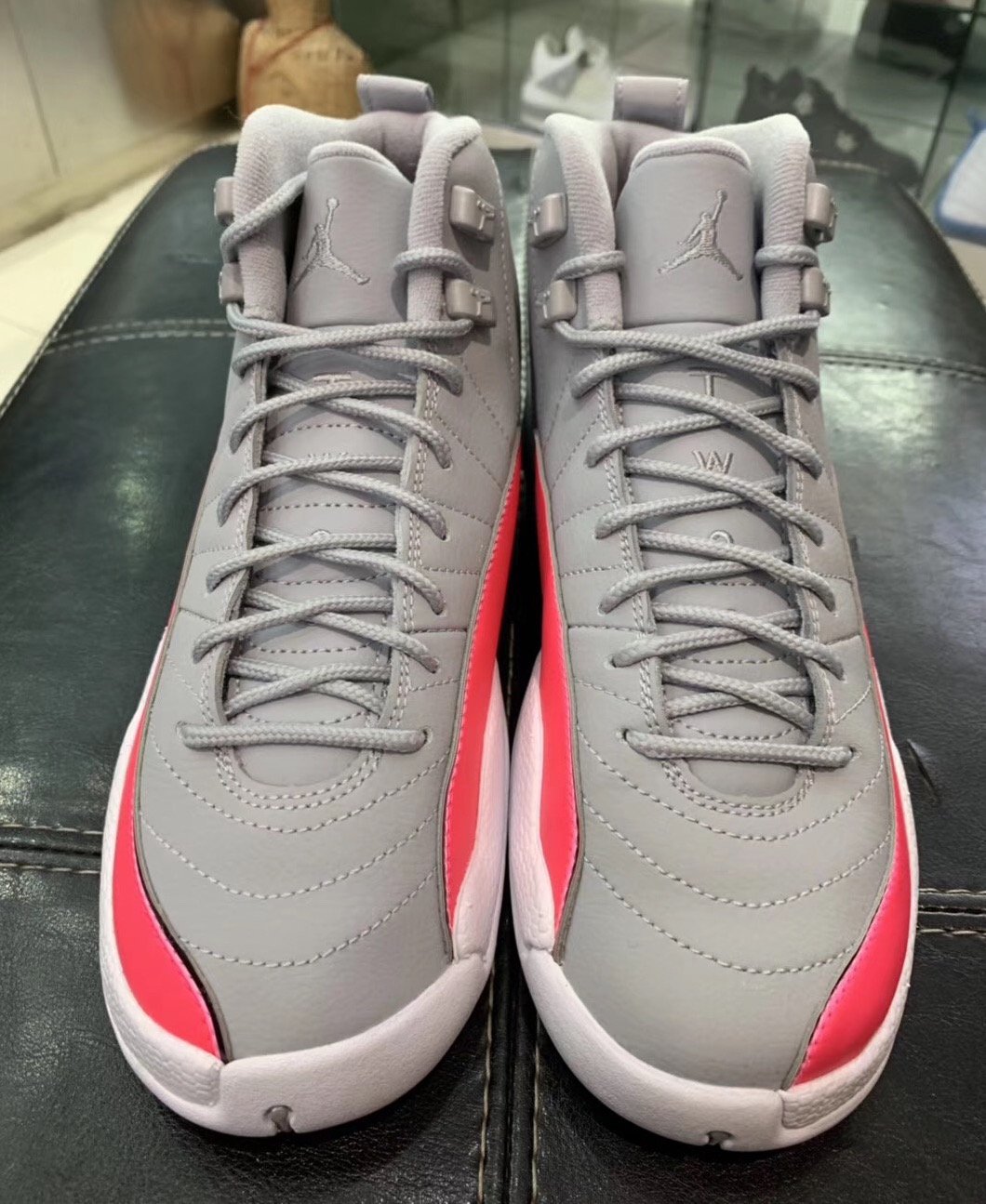 pink and grey 12s