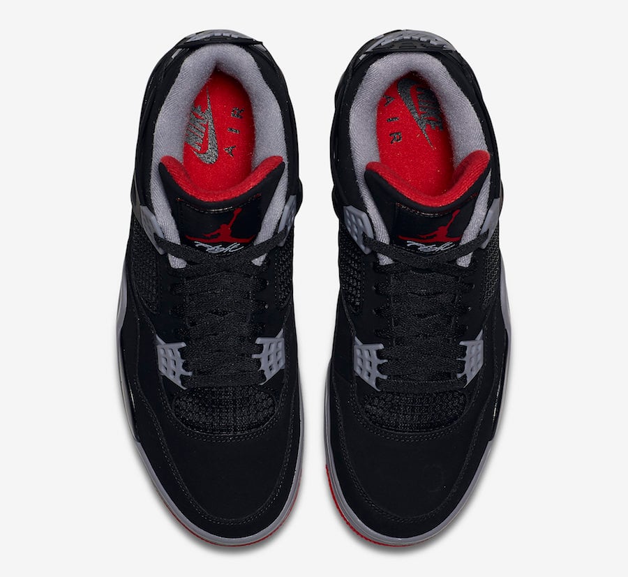 Air Jordan 4 Breed Black Cement 2019 308497-060 Release Date