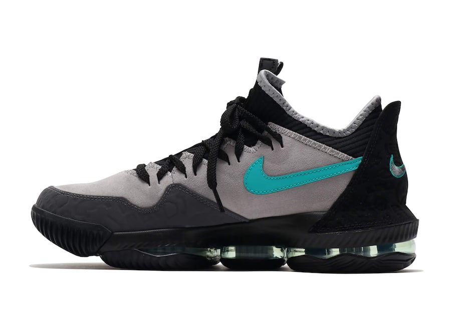 atmos Nike LeBron 16 Low Clear Jade CD9471-003 Release Details