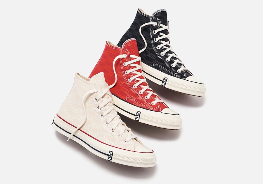 Kith is Releasing the Converse Chuck 70 Collaboration Again Along with a New Red Colorway