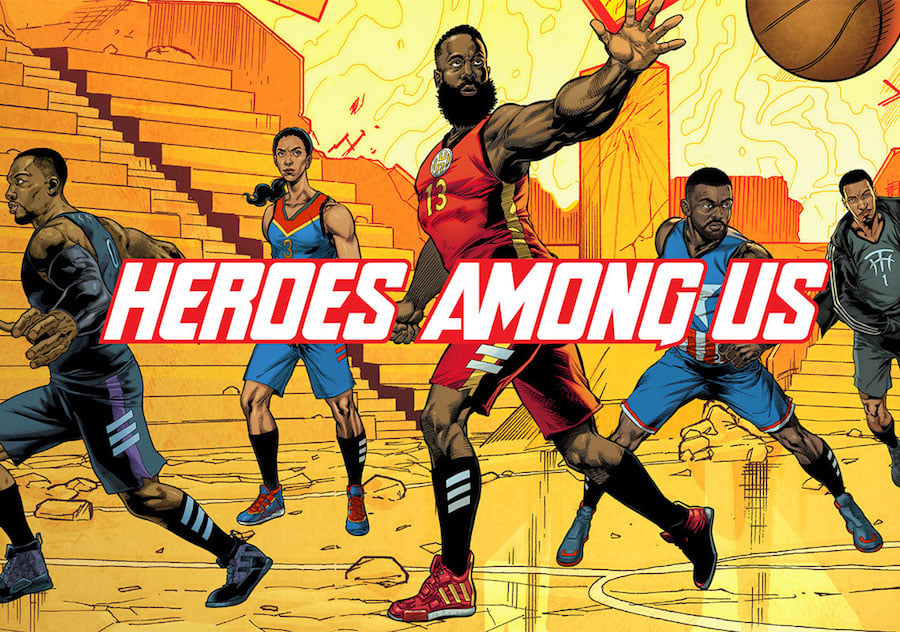 Marvel adidas Basketball Heroes Among Us Collection Release Date