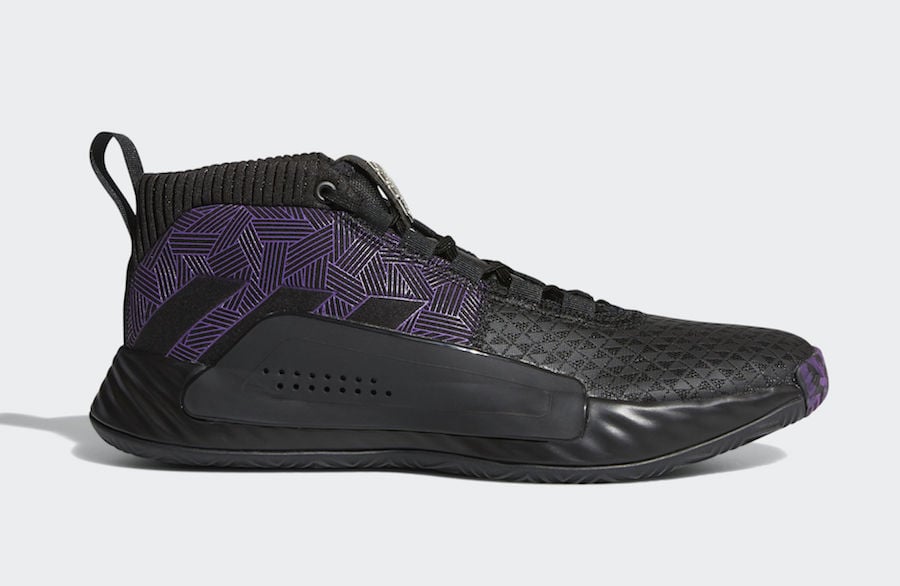 adidas lillard black panther