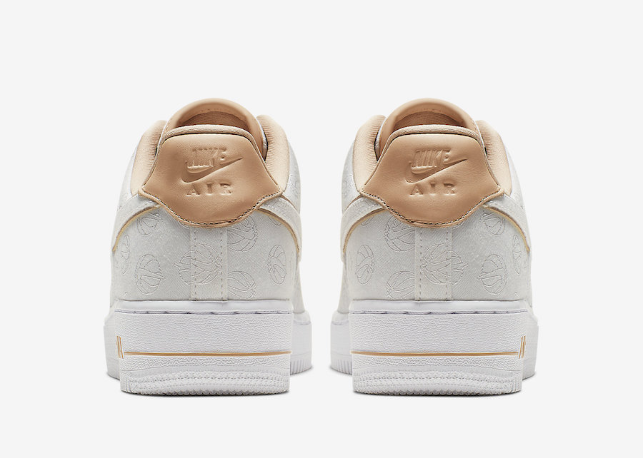 Nike Air Force 1 Lux White Metallic Gold Bio Beige 898889-102 Release Info