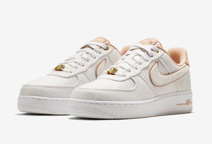 Nike Air Force 1 Lux White Metallic 