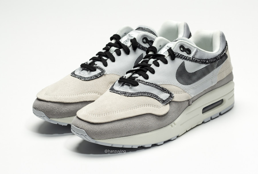 Nike Air Max 1 Inside Out Light Grey 858876-013 Release Details