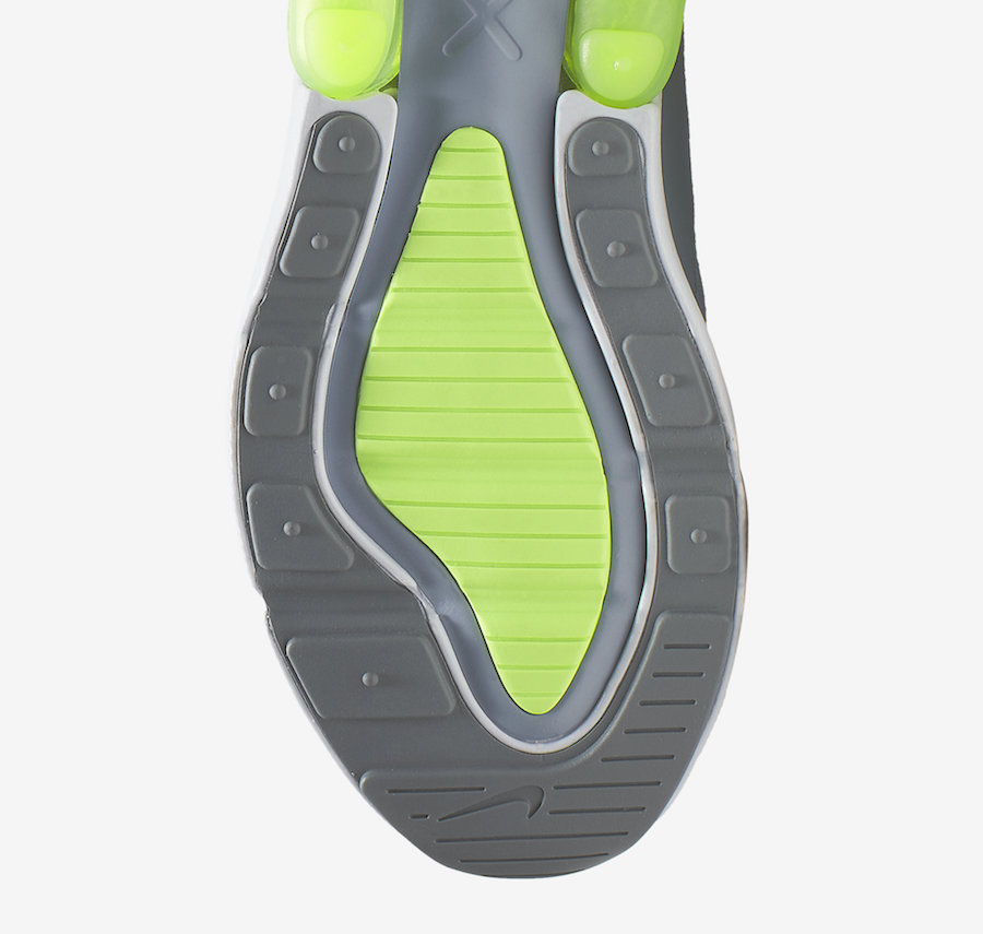 Nke Air Max 270 Obsidian Mist Lime Blast AH6789-404 Release Info