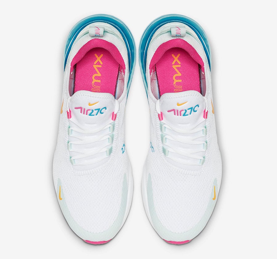 Nike Air Max 270 Women S Cj0568 100 Release Date Sneakerfiles