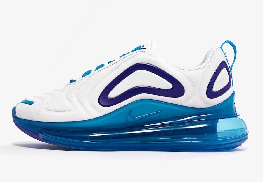 nike air max 720 blue and white