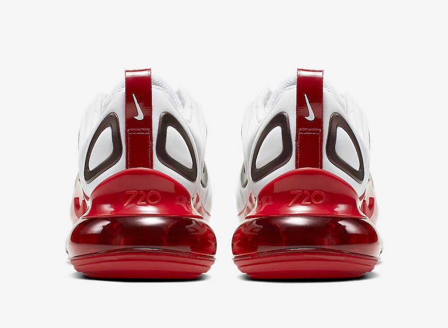 Nike Air Max 720 White Gym Red CD2047-100 Release Date