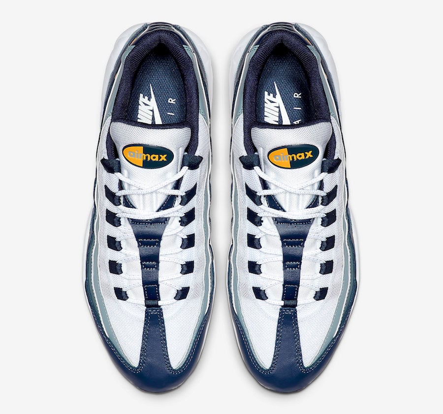 Nike Air Max 95 Midnight Navy Laser Orange AJ2018-401 Release Date