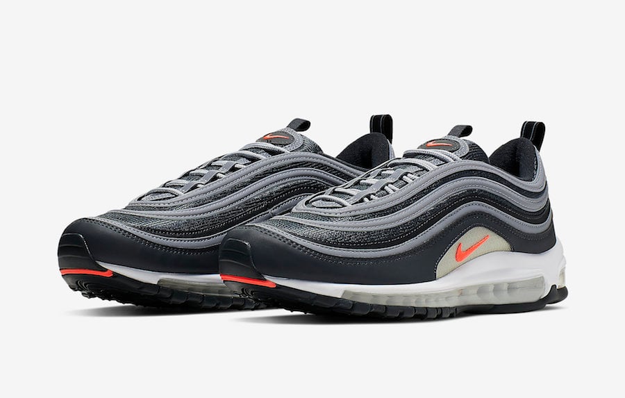 Nike Air Max 97 Anthracite Flash Crimson CI6392-001 Release Info Nike Air Max 97 Anthracite Flash Crimson CI6392-001 Release Info