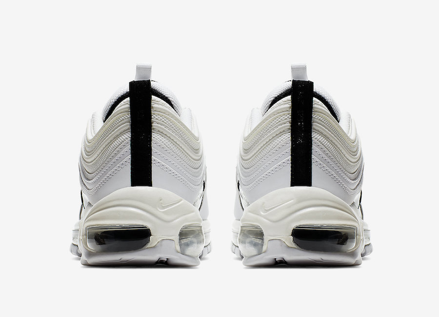 Nike Air Max 97 White Black Silver 921733-103 Release Date