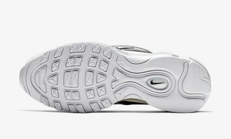 Nike Air Max 97 White Black Silver 921733-103 Release Date
