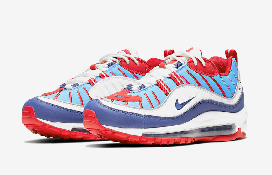 air max 98 red white