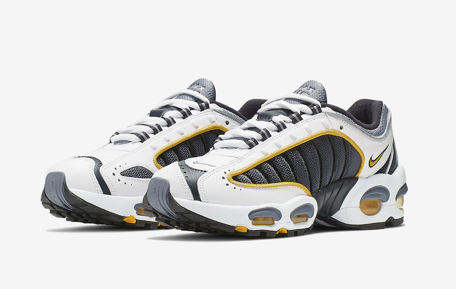 Nike Air Max Tailwind 4 in Navy and Gold