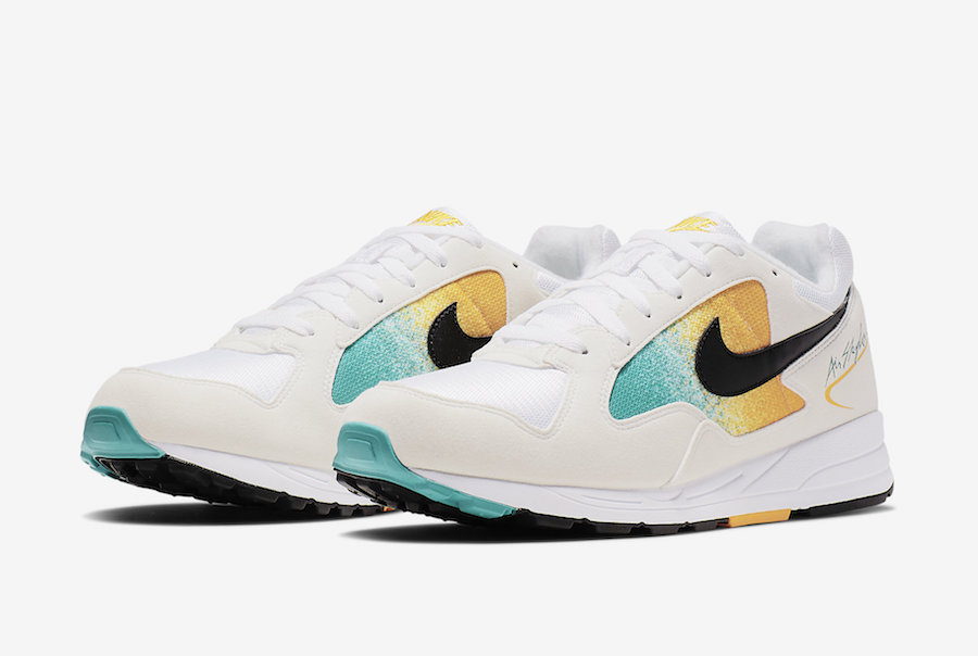 Nike Air Skylon 2 in University Gold and Spirit Teal