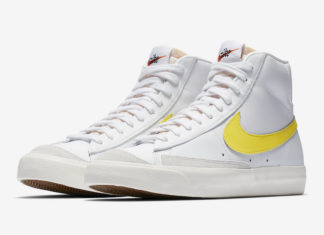nike blazer mid rebel yellow