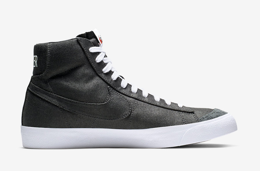 Nike Blazer Mid Black Canvas CD8238-001 Release Date Nike Blazer Mid Black Canvas CD8238-001 Release Date