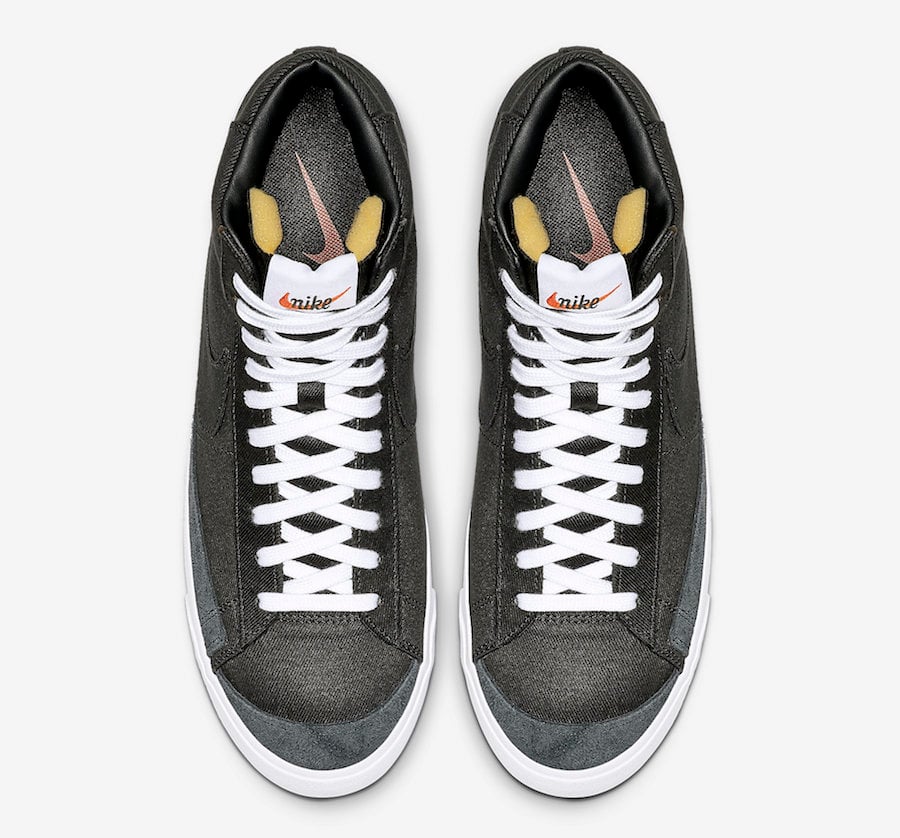 Nike Blazer Mid Black Canvas CD8238-001 Release Date