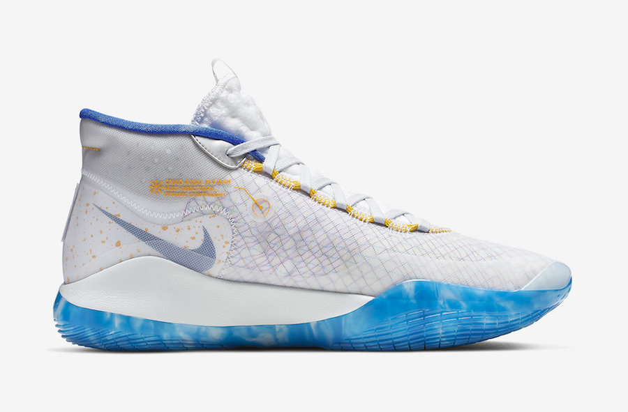 Nike KD 12 Warriors Home AR4229-100 Release Details