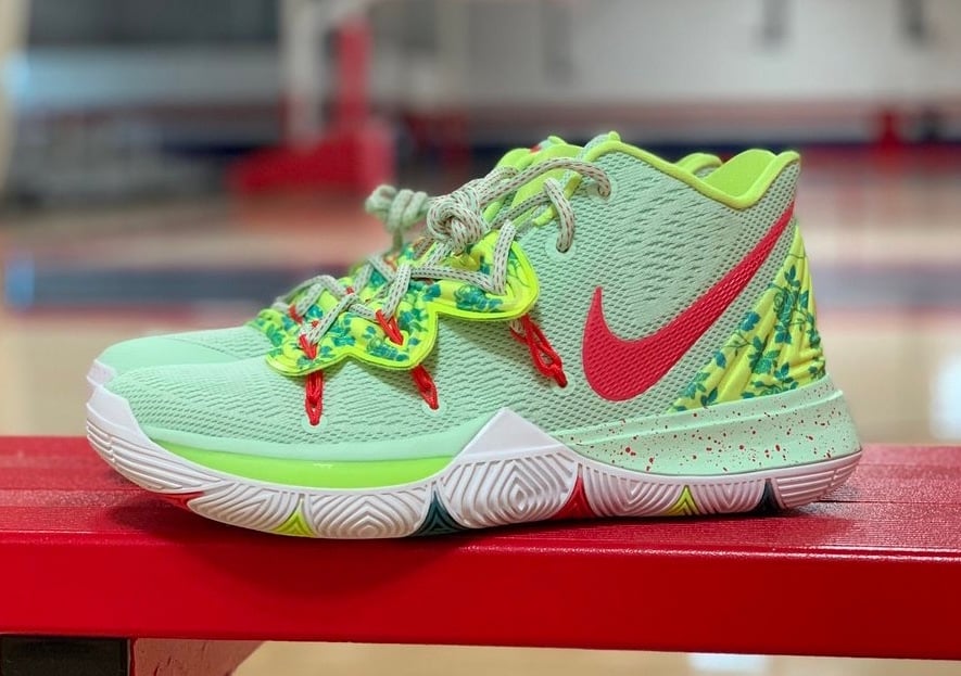 Nike Kyrie 5 Spongebob Squarepants Pineapple House GS