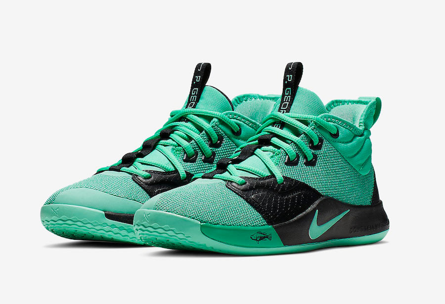 Nike PG 3 GS Menta Green Emerald Rise AQ2462-330 Release Date