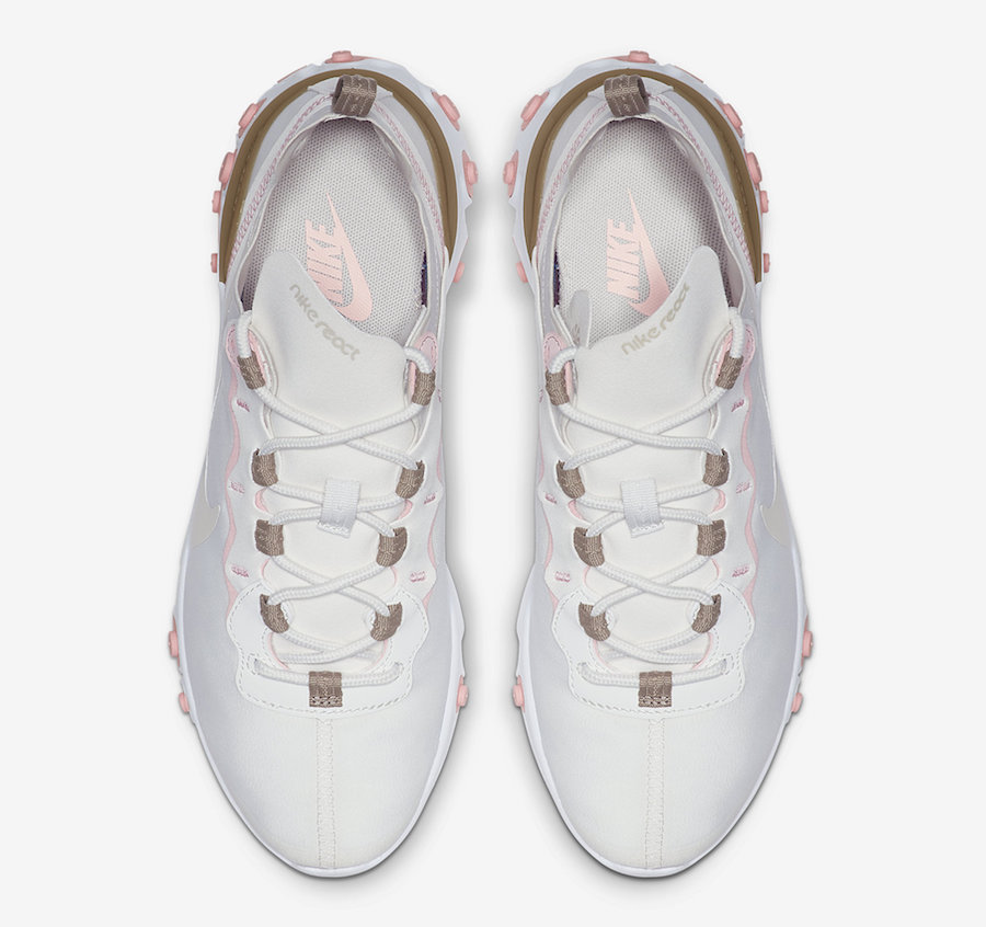 Nike React Element 55 Phantom Light Orewood Parachute Beige BQ2728-007 Release Info