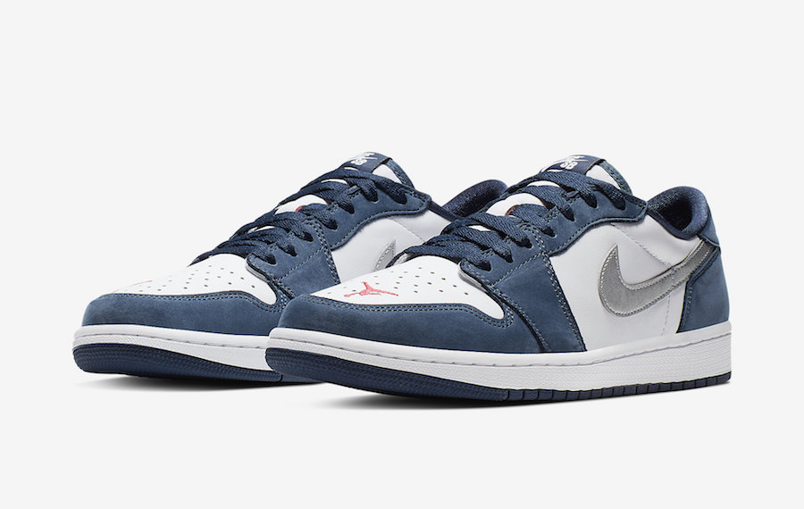 Nike SB x Air Jordan 1 Low ‘Midnight Navy’ Releases June 17th