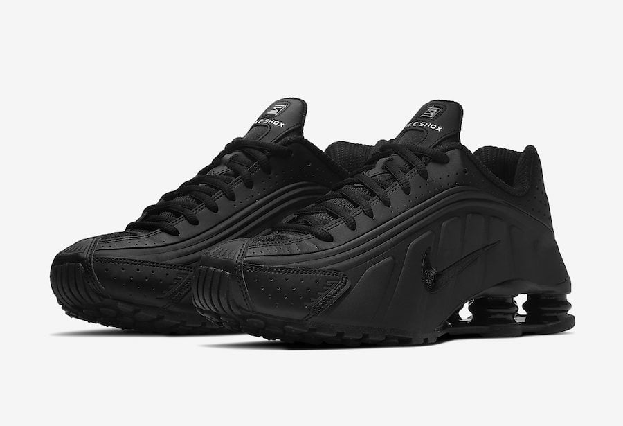 New Nike Shox R4 ‘Triple Black’ Official Images