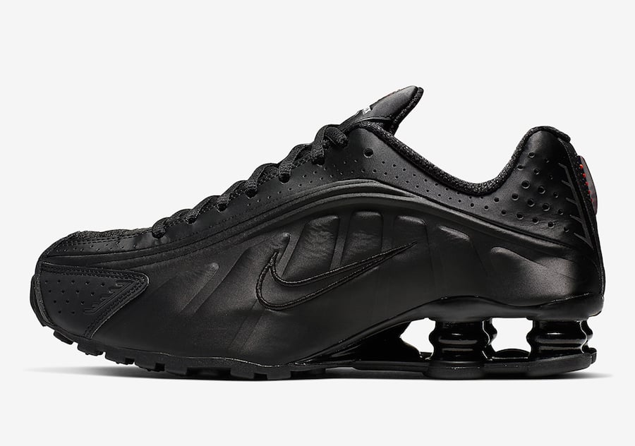 Nike Shox R4 Black Max Orange AR3565-004 Release Info | SneakerFiles