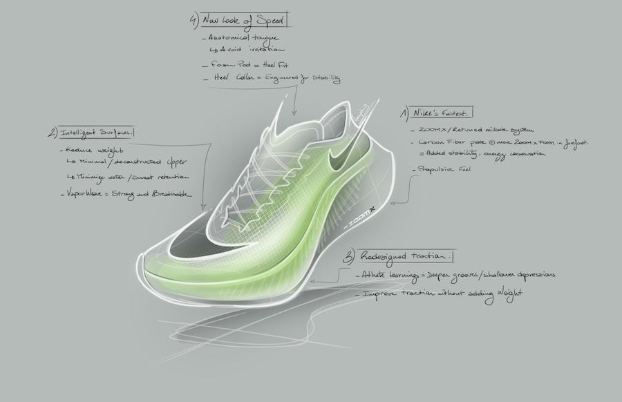 Nike ZoomX Vaporfly NEXT% Sketch