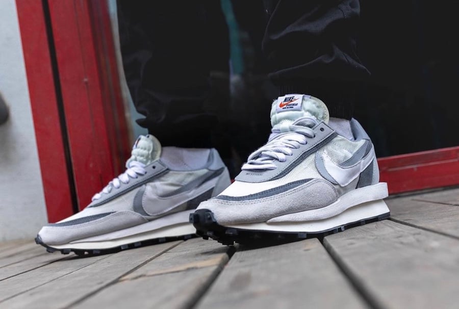 nike sacai waffle grey