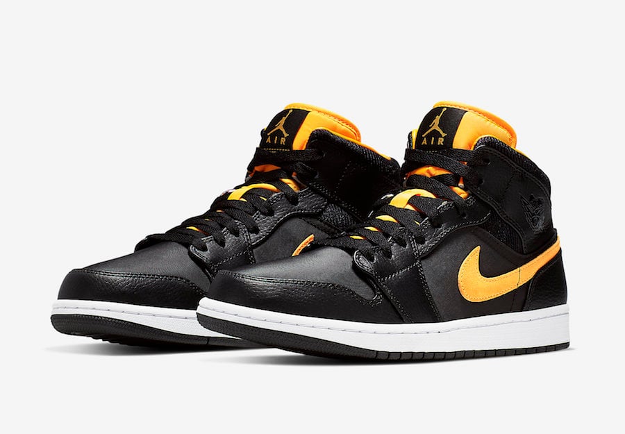 university gold and black jordan 1