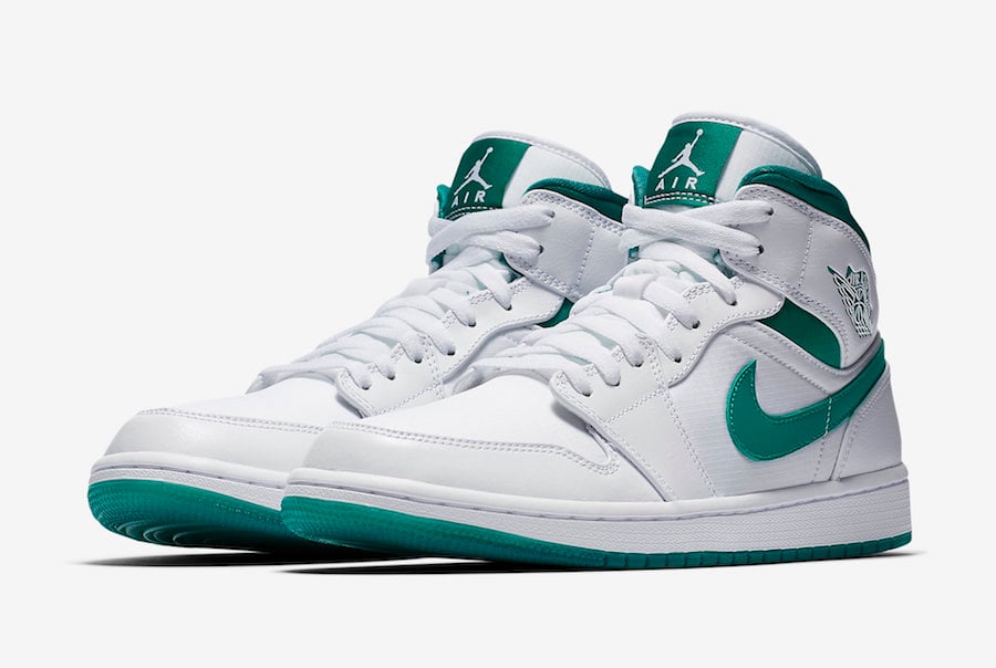 Air Jordan 1 Mid ‘Mystic Green’ Releasing Soon