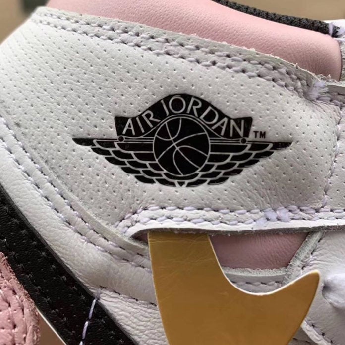 Air Jordan 1 Triple Swoosh Pink White Black Rose Gold Release Info | SneakerFiles