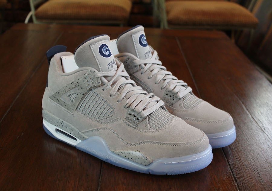 Check Out the Air Jordan 4 Georgetown 4 PE