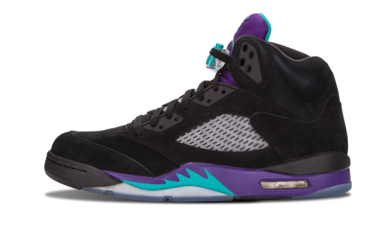 Air Jordan 5 Grape Ice Black 136027-500 2020 Release Info | SneakerFiles