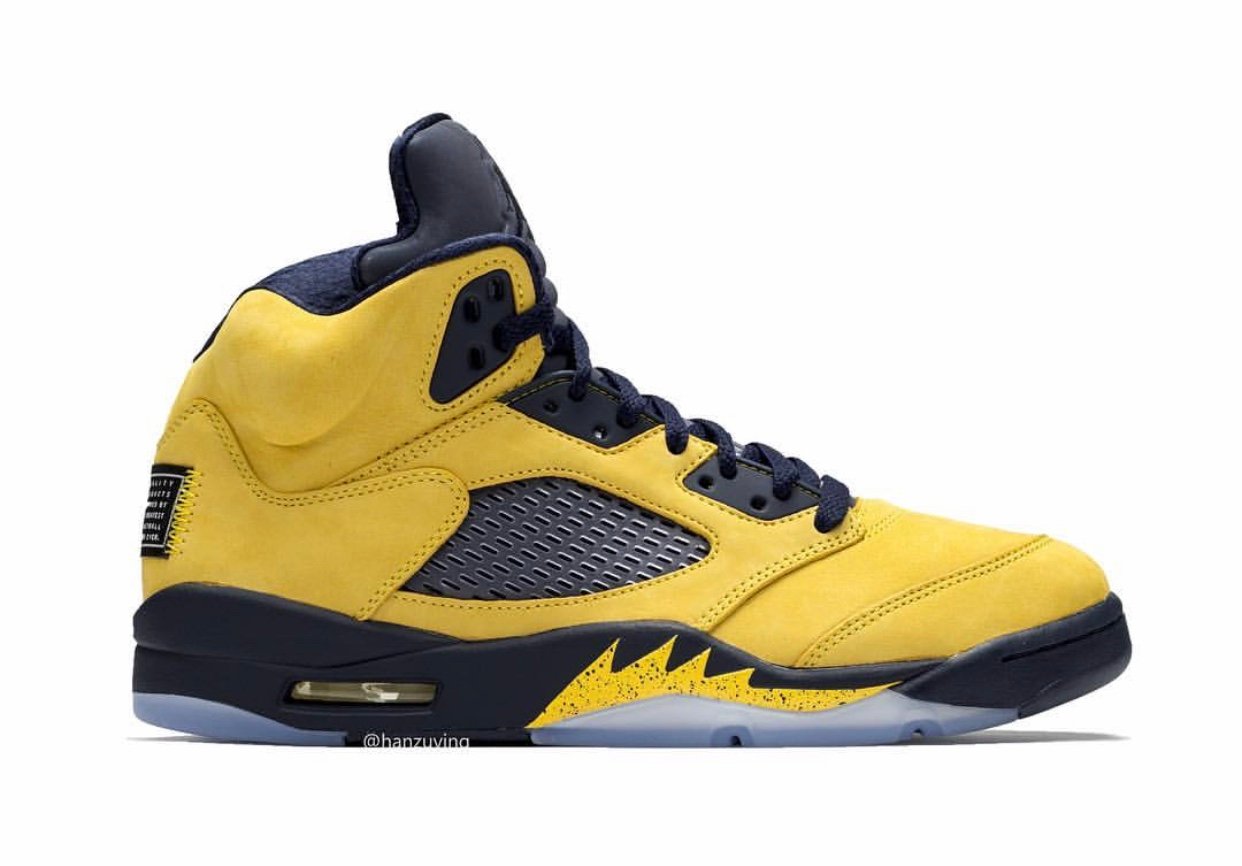 Air Jordan 5 Michigan CQ9541-704 Release Details