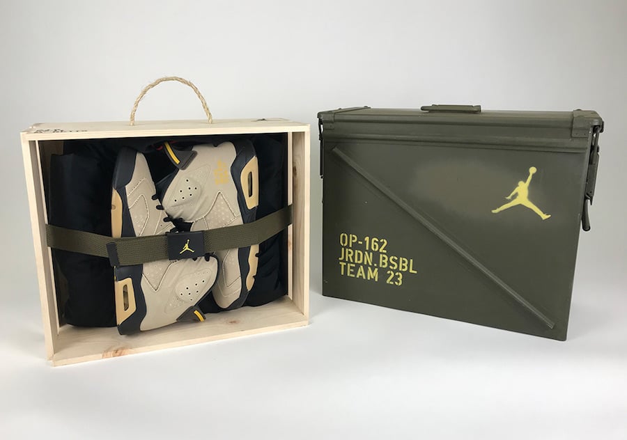 Jordan Brand Celebrates MLB Roster with Canvas Air Jordan 6 PE