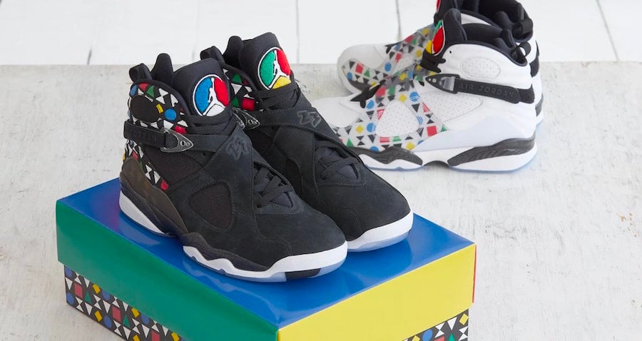 Air Jordan 8 Quai 54 CJ9218-001 Release 