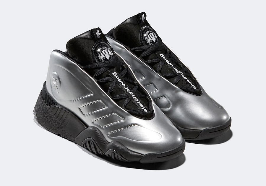 Alexander Wang adidas AW Futureshell Platinum Metallic EE8489 Release Info