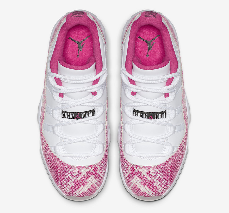 Buy Air Jordan 11 Low Pink Snakeskin 2019 AH7860-106 Store List