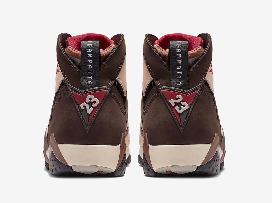 Buy Patta Air Jordan 7 Shimmer Mahogany Mink AT3375-200 Store List